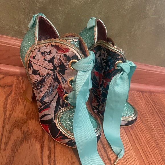 Irregular choice teal booties - Picture 1 of 3